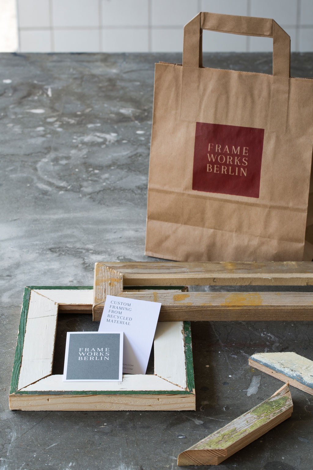 Frameworks Berlin Visitenkarte, Bag